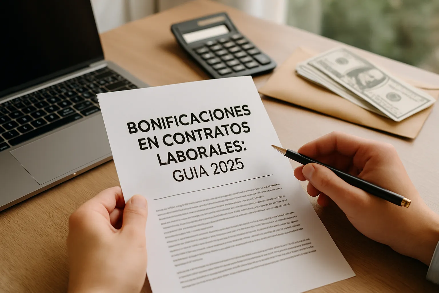 Bonificaciones en contratos laborales: guía 2025