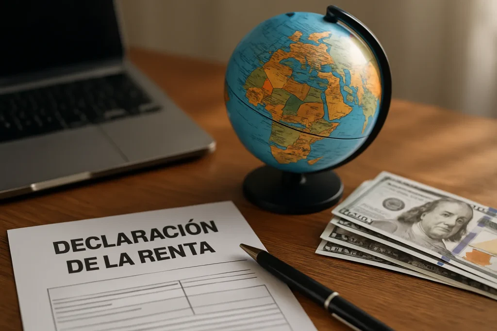 Cómo declarar ingresos generados fuera de España