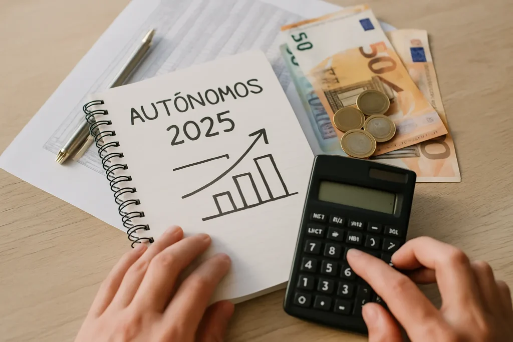 Cuota de autónomos: cambios y novedades 2025