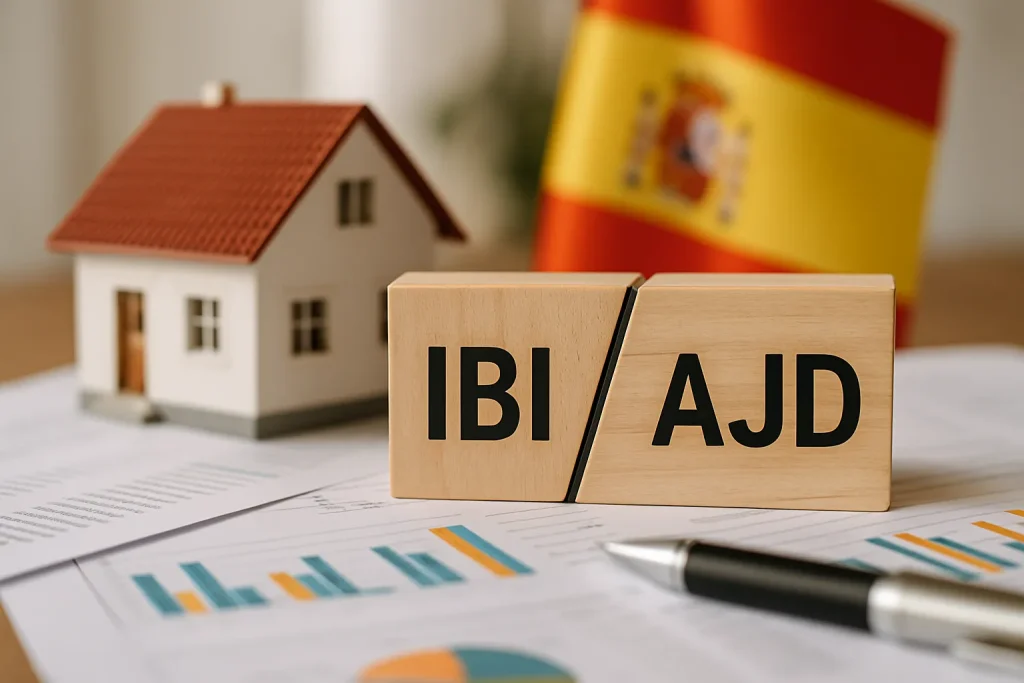Diferencias entre IBI y AJD en España