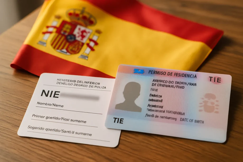 Diferencias entre NIE y TIE en España