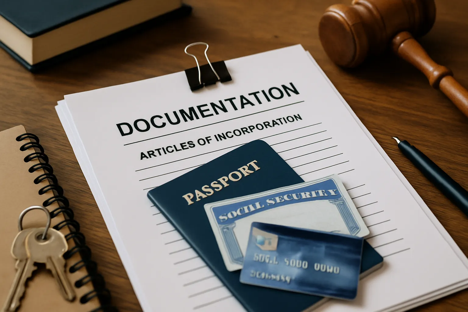 Documentación necesaria para la constitución de una empresa