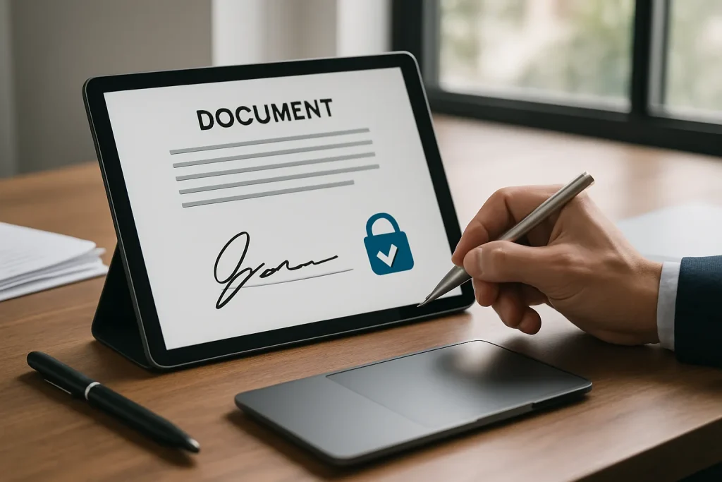Firma digital de documentos: guía completa 2025