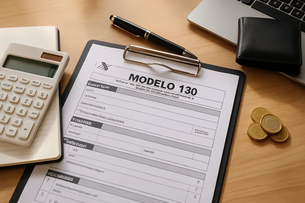Guía práctica del modelo 130 para autónomos