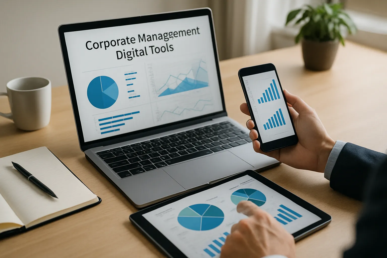 Herramientas digitales para gestión corporativa eficiente