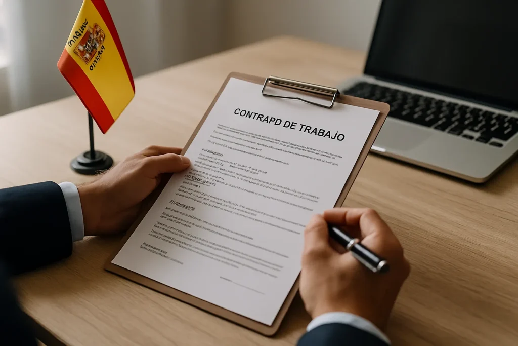 Tipos de contratos laborales en España en 2025