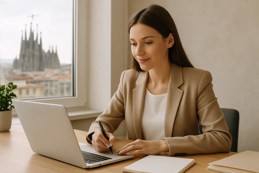 Ventajas de contratar una gestoría online en Barcelona